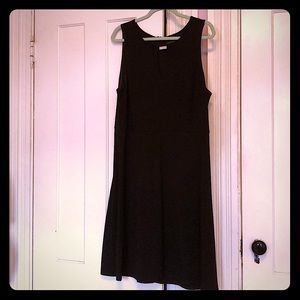 Ann Taylor Navy Midi Dress